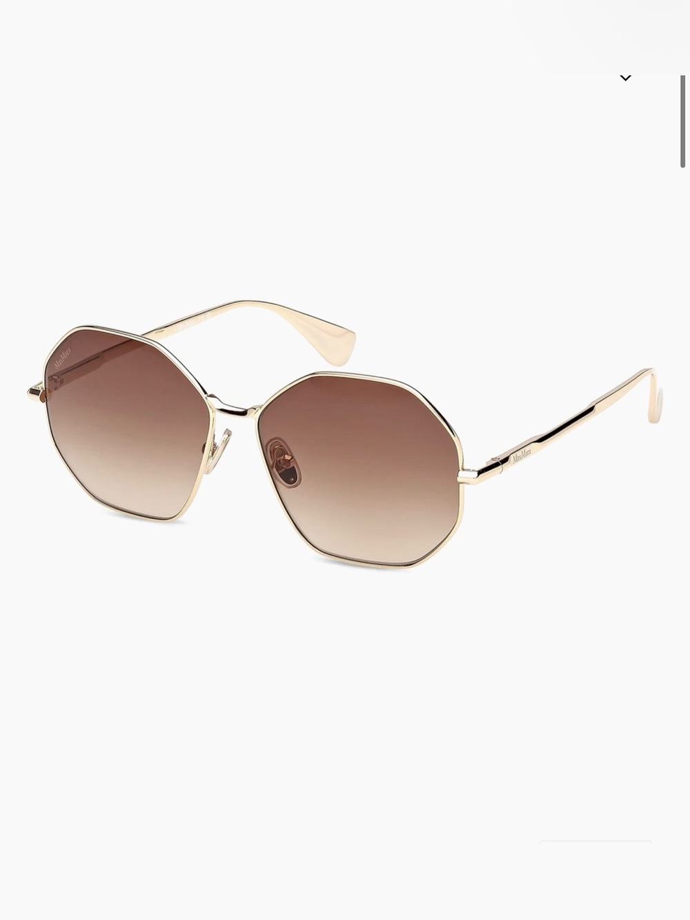 MaxMara Miller 57MM Geometric Sunglasses